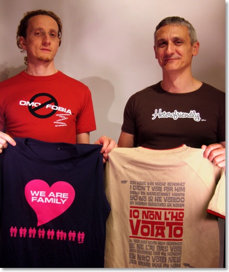 Waldemar Kerschbaumer e Gian Luca Bartellone: &bdquo;Famiglia Gay&ldquo; da 18 anni.
